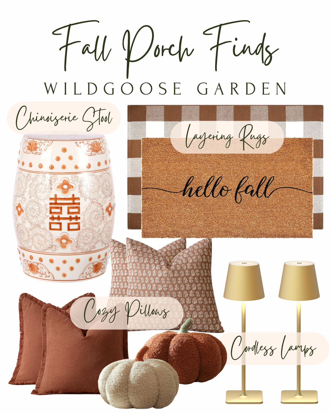 Fall Porch Finds